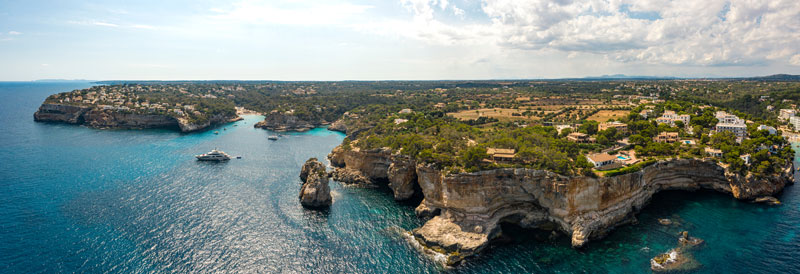 Cala Santanyi a Cala LLombards